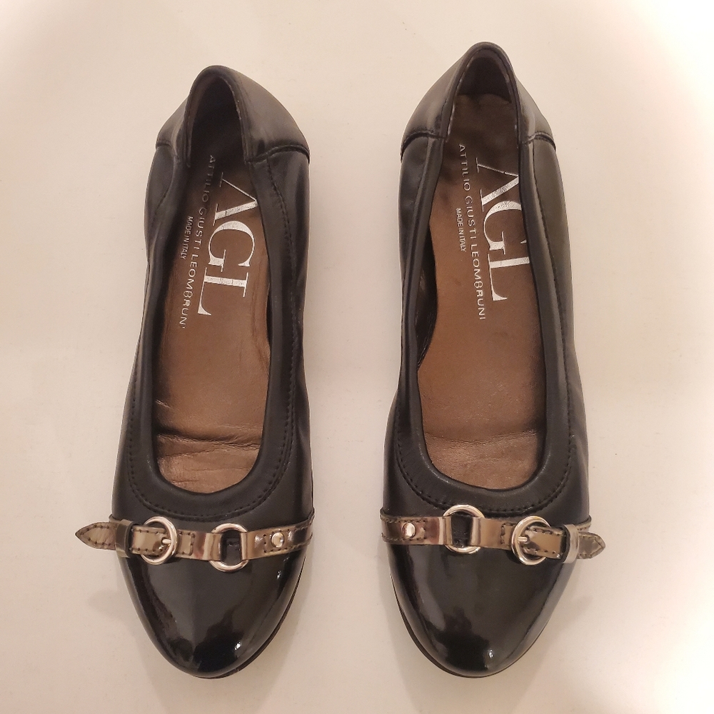 AGL Leather Flats Women's Size 6.5